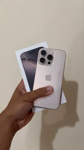 iPhone 16 pro 256 gb, novo.