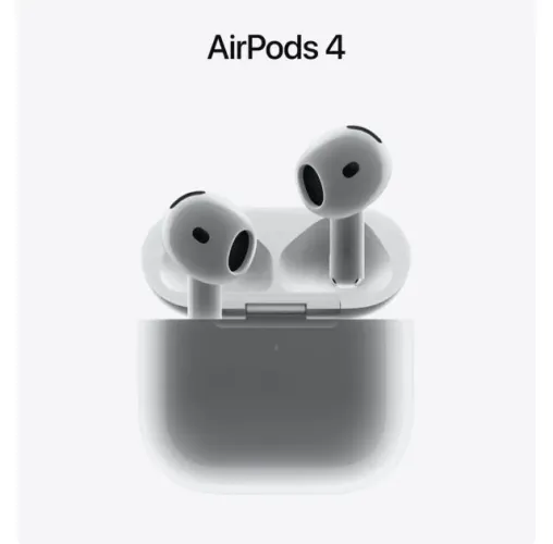 AIRPODS 4 SEM CANCELAMENTO DE RUÍDO NOVO LACRADO, LOJA NO RIOMAR, ACEITAMOS O SEU USADO.