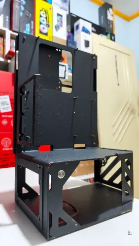 Gabinete em metal reforçado para Bancada/casemod