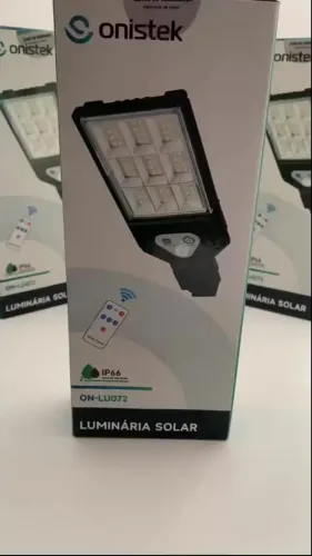 Onistek On-lu072 Plafon Solar Preto 10w 6500k