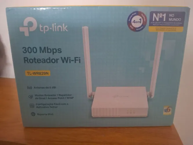 Roteador TP-Link Novo na caixa 