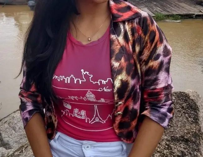 Jaqueta estampada