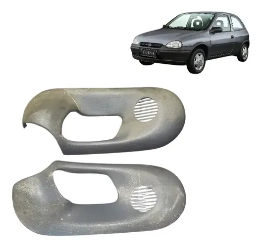 Par Moldura Maçaneta Interna Diant Esq Corsa Hatch 1.0 1997 Original Dianteira