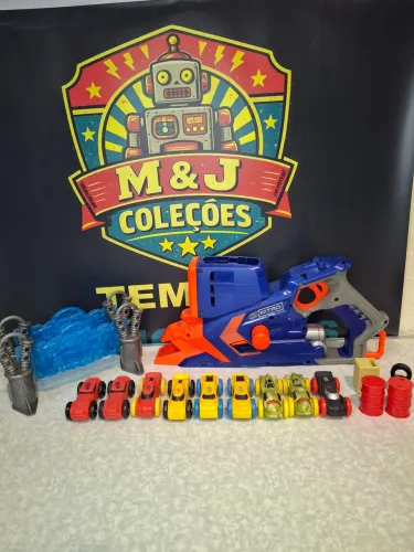 Lançador de carrinhos Nerf Nitro