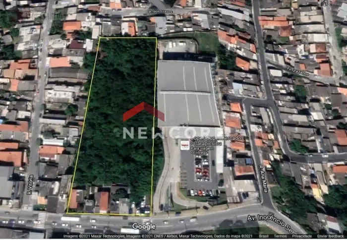 Lote em Avenida Inocêncio Seráfico - Centro - Carapicuíba/SP