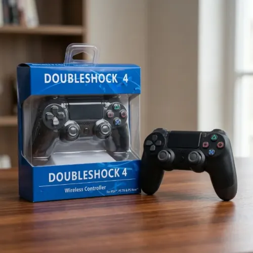 Controle Videogame PS4 Lacrado Compatível Com PC Gamer e TV Smart Bluetooth Playstation 4