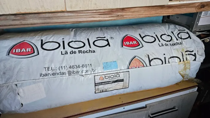 Lã de Rocha Isolamento Acústico e Térmico