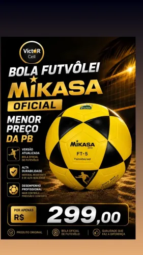 Bola Futvôlei Mikasa Original | Oficial 