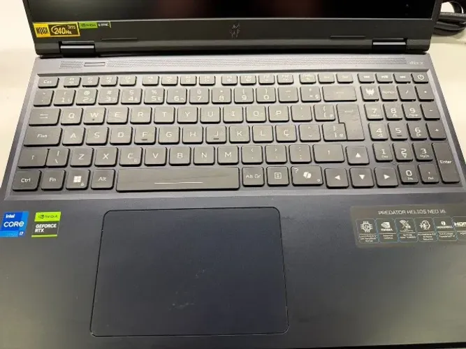 Notebook Gamer Acer Predator Helios Neo 16 i7-14700hx RTX 4070 8GB 32GB RAM 240Hz