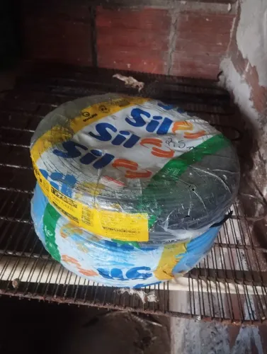 2 rolos de Cabeamento 2,5 (SIL) FIO FLEX