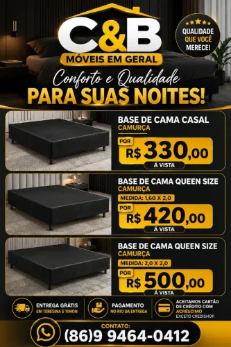 Base de Cama Camurça
