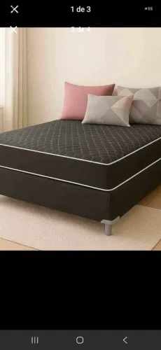 Cama box Queen de 1,60 x 2,0m