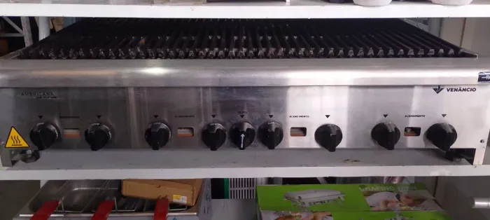 CHAPA CHAR BROILER VENANCIO CGG120 A GAS