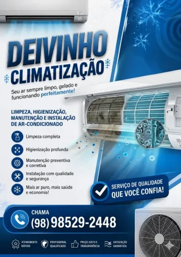 Instalação/manutenção/conserto de ar-condicionado 
