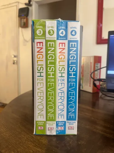 Curso Inglês English Everyone Intermediate e Advanced ORIGINAL