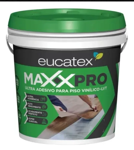 Cola Pro Ultra para Pisos Vinílicos LVT Eucatex 4kg 