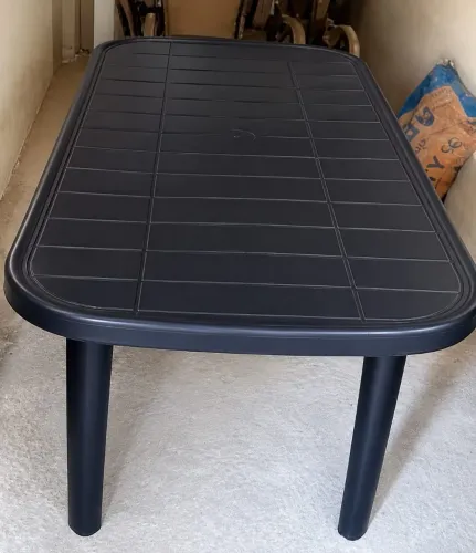 Mesa Retangular Desmontável de Plastico