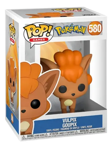 Boneco Funko Pop Pokemon Vulpix 580