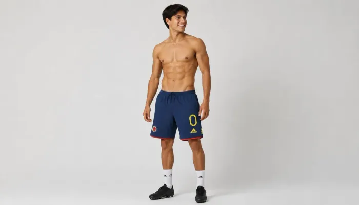 Short Seleção Colômbia Adidas Jogo Futebol Original 2018