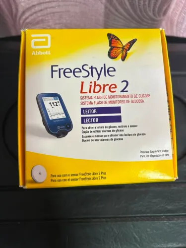 Leitor FreeStyle Libre 2 Abbott - Novo na Caixa