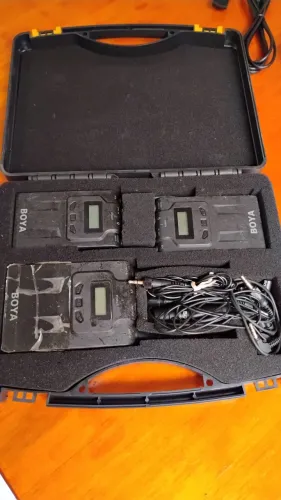 Kit microfones lapela