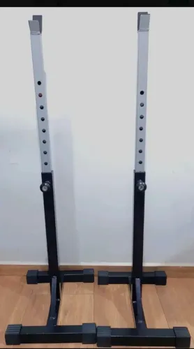 Cavalete agachamento bíceps