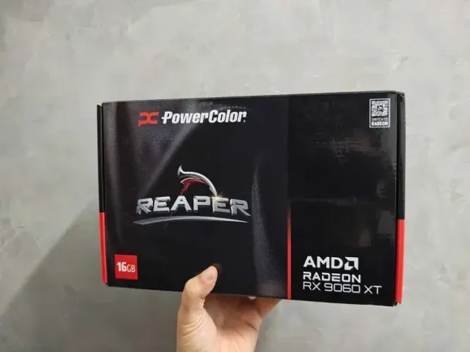 Placa de Vídeo PowerColor RX 9060 XT Reaper AMD Radeon, 16GB, GDDR6 [NOVA]