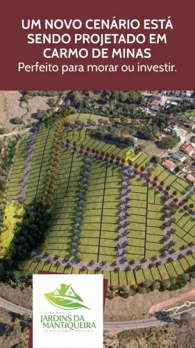 Lotes no Jardins da Mantiqueira para venda em Carmo de Minas MG