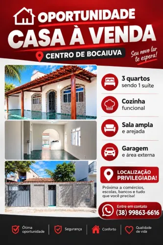 CASA À VENDA NO CENTRO