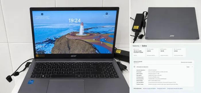 Notebook acer i5