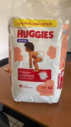 Pacote de fralda - Tamanho M - Short - Huggies