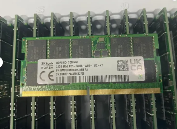 4 Memorias DDR5 5600mhz 32gb