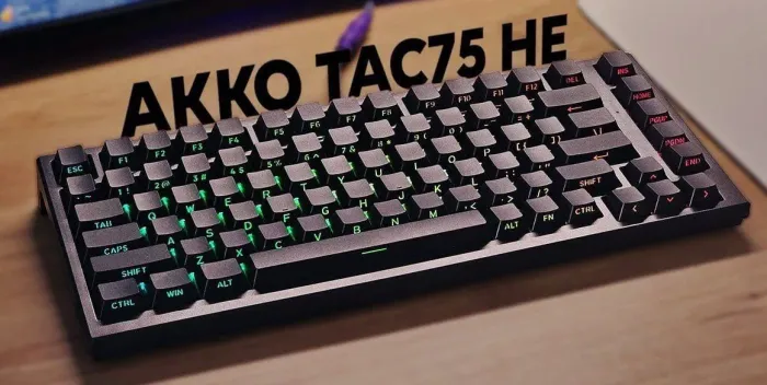 [NOVO/LACRADO] Teclado Magnetico AKKO tac75 HE