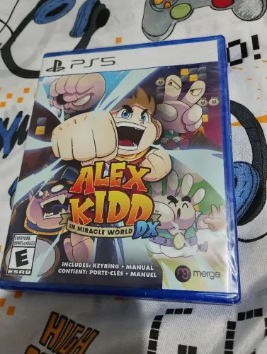 Alex kidd in Miracle world PS5 novo lacrado Tem a versão antiga e a versão remasterizado 