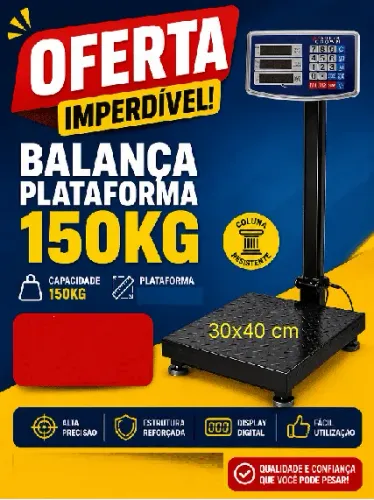 Balança Plataforma 150Kg