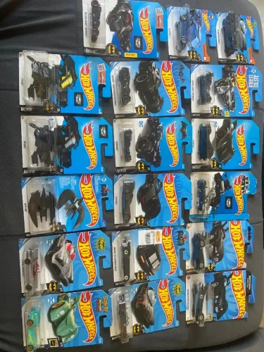 Lote Coleção Hotwheels Batman