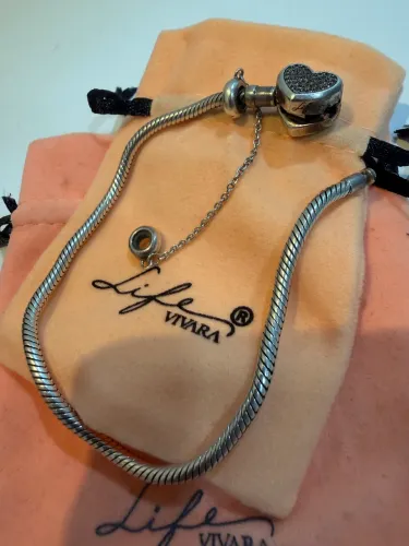 pulseira life by vivara coração