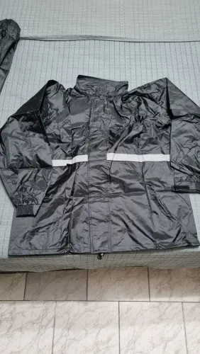 Capa de chuva Refletiva Xl jaqueta e Calça barra com velcro