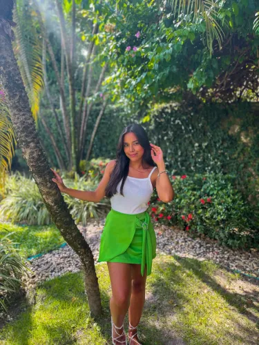 Short Saia Verde