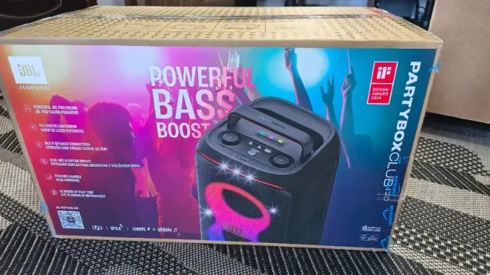 JBL PartyBox Club 120 Nova Lacrada com Nota Fiscal - R$ 1.900