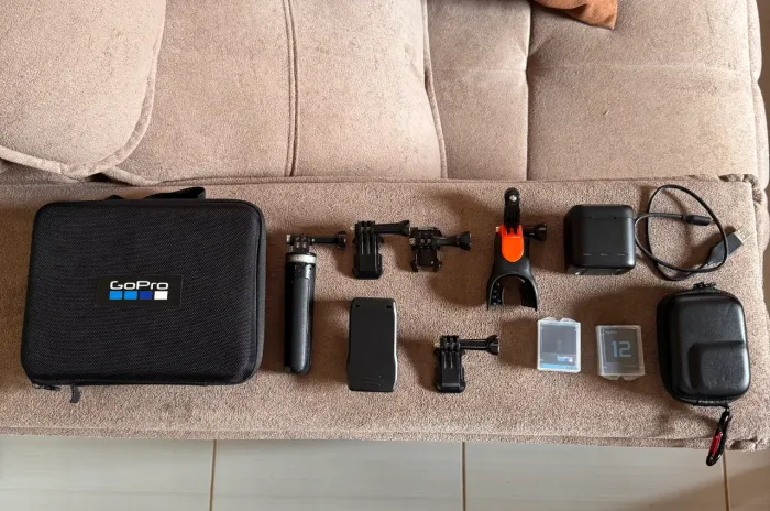 Go pro hero 10 + acessórios