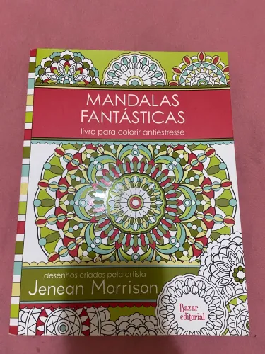 Livro para colorir Mandalas Fantásticas