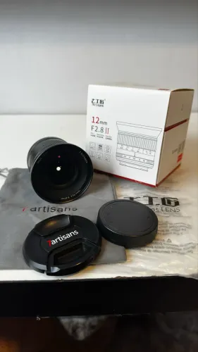 Lente 7artisans 12mm apsc sony