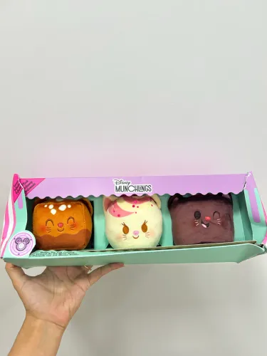 Trio de pelúcia aristocats. Gata Marie. Disney Store