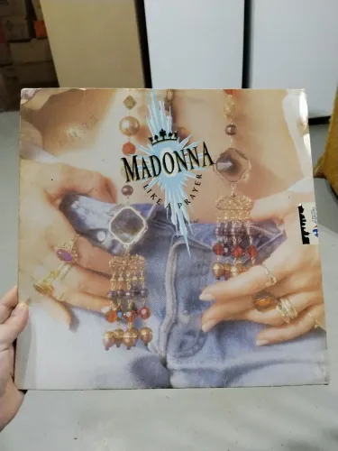 Disco de vinil Madonna Like a Prayer 1989 com encarte