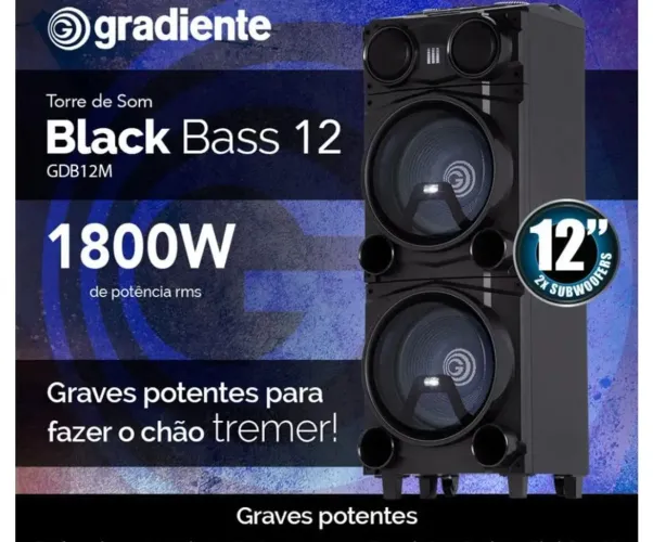 VENDO CAIXA DE SOM COM 2 ALTO FALANTES