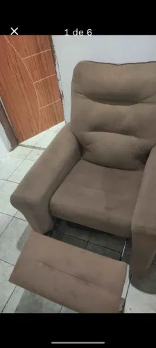Vendo poltrona do papai reclinável 600