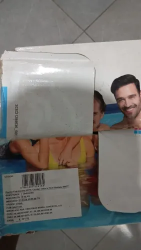 Piscina usada apenas uma vez 