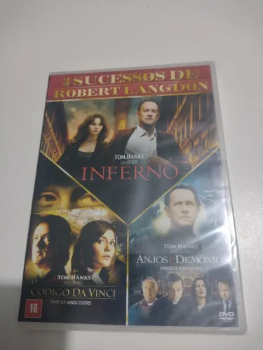 Box Dvd Trilogia Código da Vinci