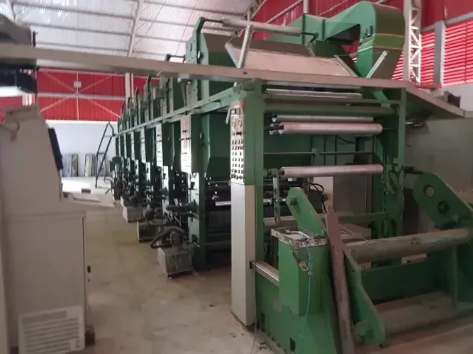 Maquina De Rotogravura Para Impressão Gráfica